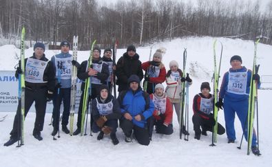 Соревнования по лыжам