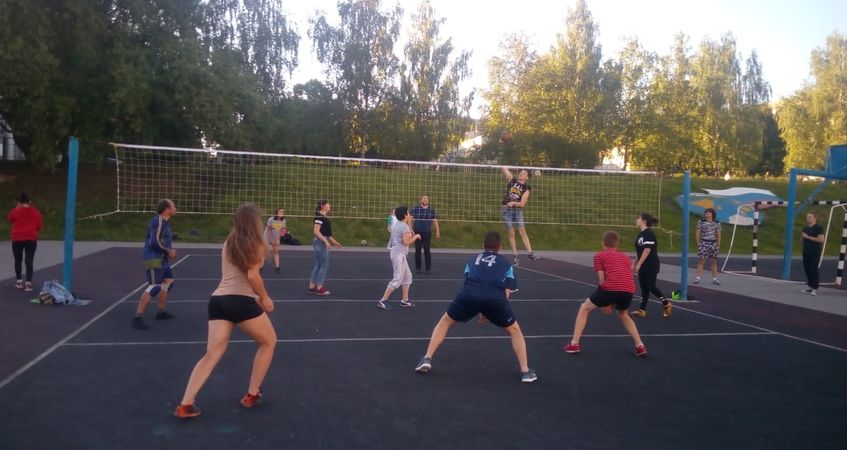 Досуговое мероприятие для молодежи – игра в волейбол! Досуговое мероприятие для молодежи – игра в волейбол!